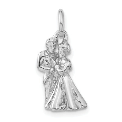 Sterling Silver Man and Woman Embracing Charm at $ 8.4 only from Jewelryshopping.com
