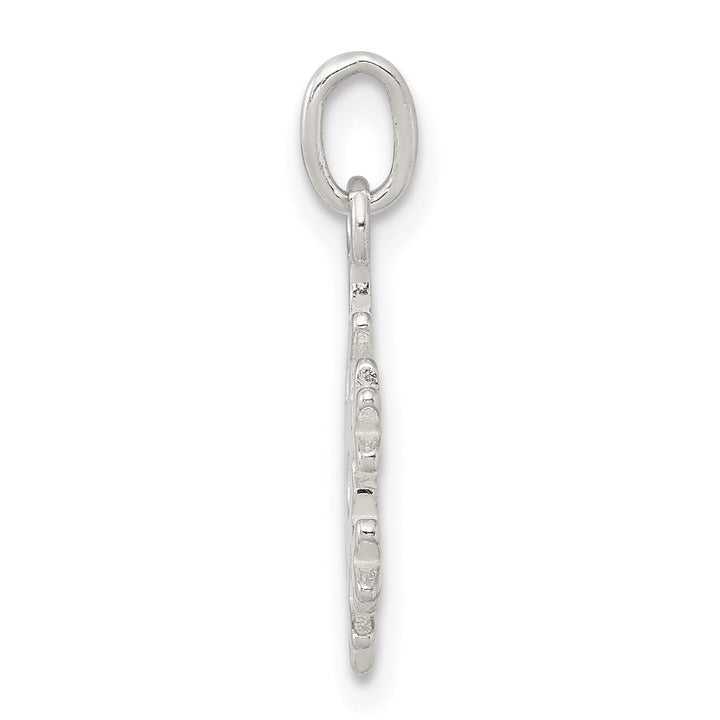 Sterling Silver Polished Snowflake Pendant
