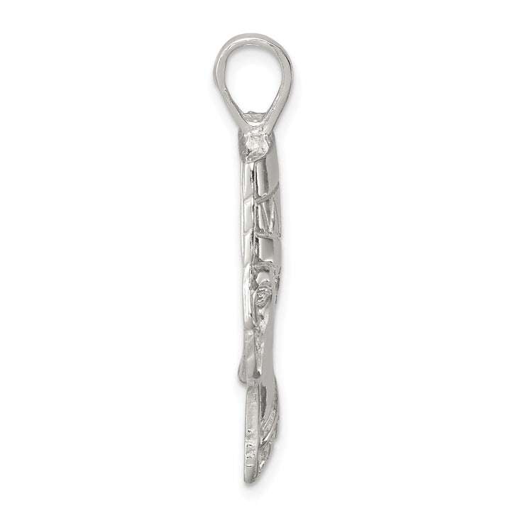 Silver Polished Finished Nefertiti Head Charm