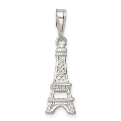 Sterling Silver Polished 3-D Eiffel Tower Charm at $ 12.83 only from Jewelryshopping.com
