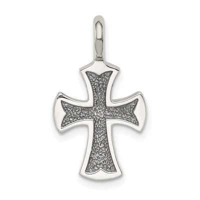 Sterling Silver Antiqued Cross Pendant at $ 23.65 only from Jewelryshopping.com