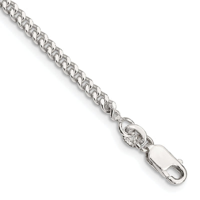 Silver Polished 3.00-mm Solid Curb Link Chain at $ 20.03 only from Jewelryshopping.com