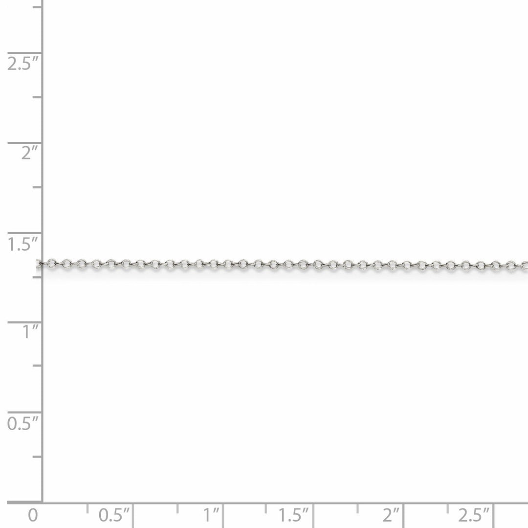 Sterling Silver Cable Chain 1MM