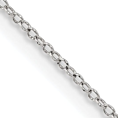 Sterling Silver Cable Chain 1MM