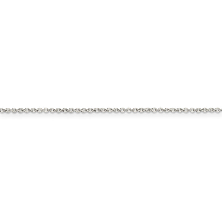 Sterling Silver Polished 1.25-mm Cable Chain