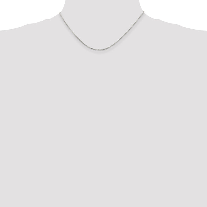 Sterling Silver Polished 1.50-mm Cable Chain