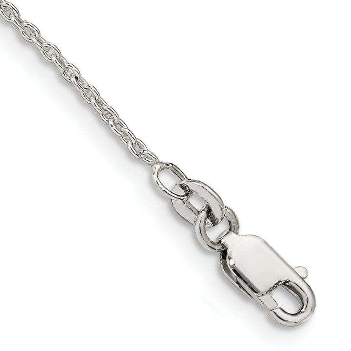 Sterling Silver Polished 1.50-mm Cable Chain