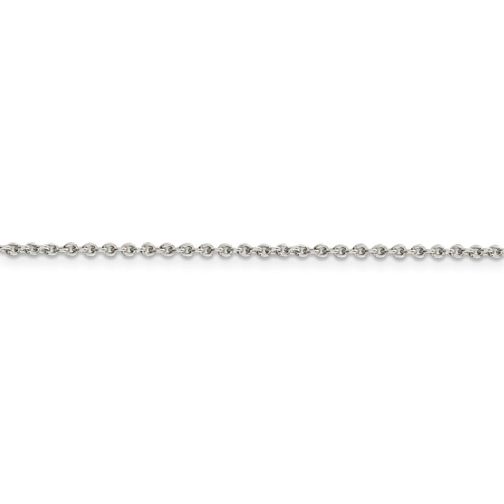 Sterling Silver Polished 1.95-mm Cable Chain