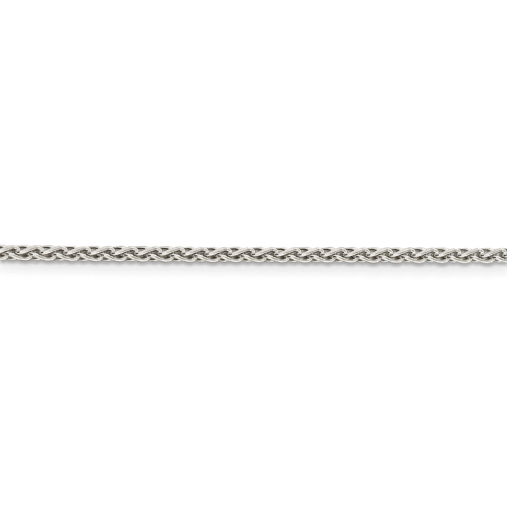 Silver Polished D.C 2.00-mm Solid Spiga Chain