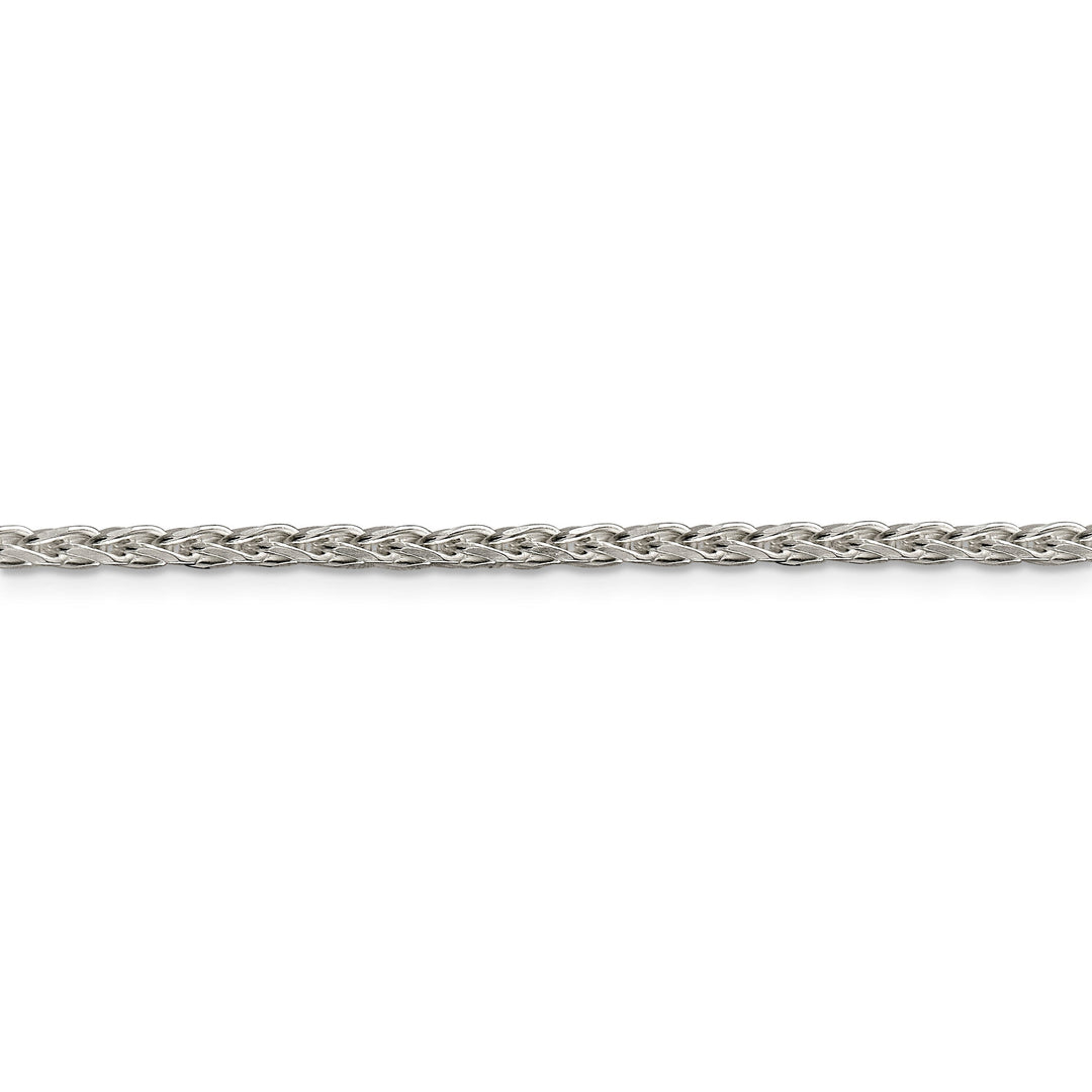 Silver Polished D.C 2.75-mm Solid Spiga Chain