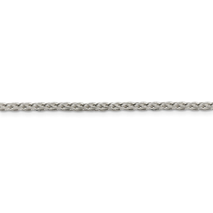 Silver Polished D.C 2.75-mm Solid Spiga Chain