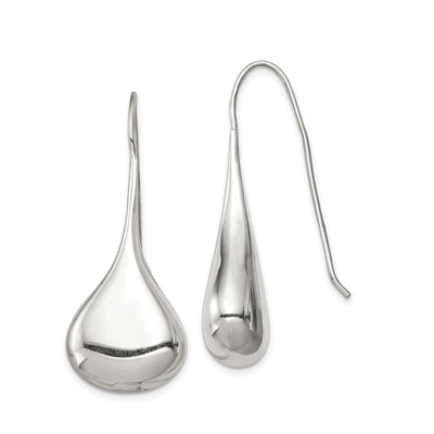 Silver French Wire Tear Drop Dangle Earrings at $ 52.54 only from Jewelryshopping.com