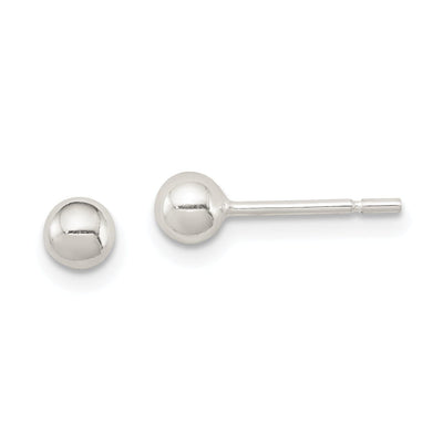Sterling Silver 4MM Ball Post Earrings at $ 2.94 only from Jewelryshopping.com