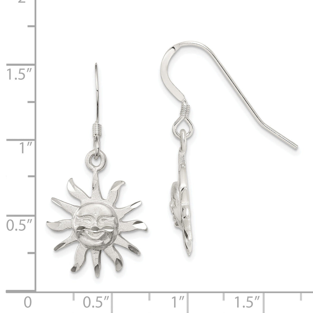 Sterling Silver Celestrial Dangle Earrings