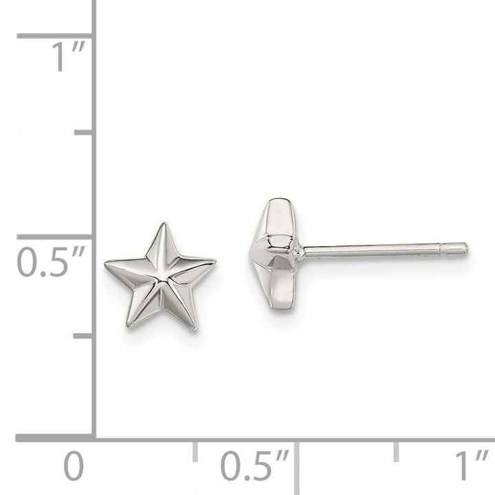 Sterling Silver Mini Star Post Earrings