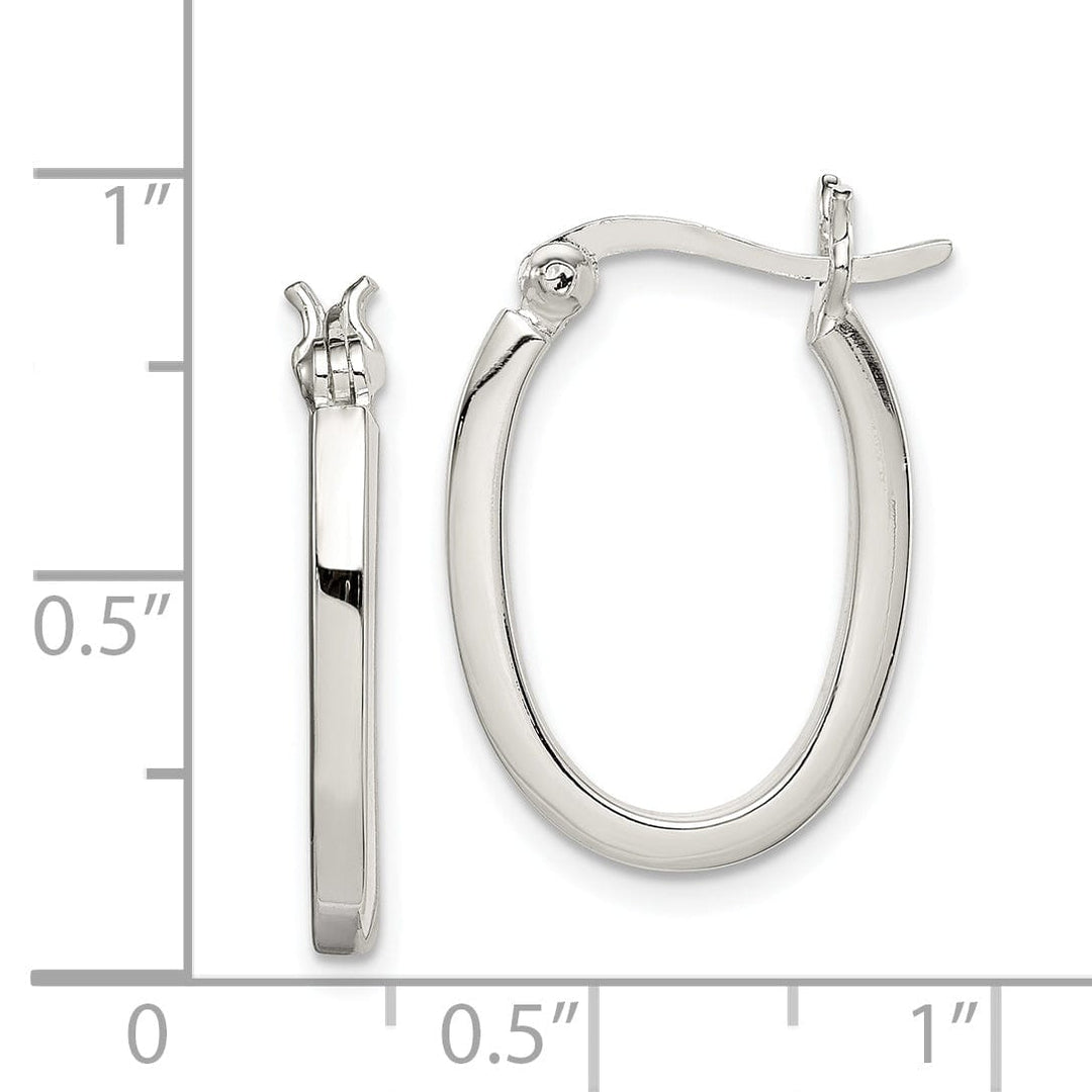 Sterling Silver Hoop Earrings