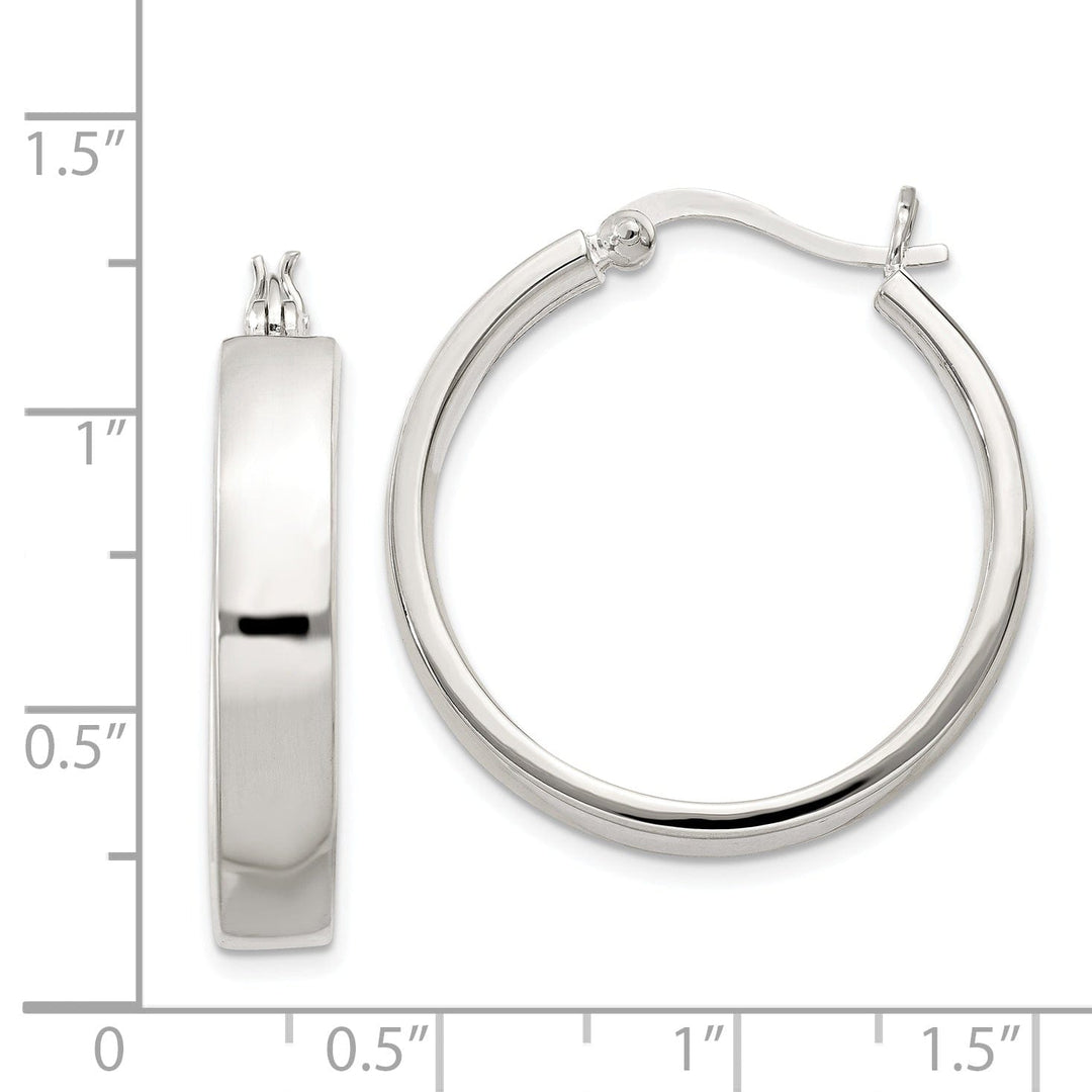 Sterling Silver Hoop Earrings