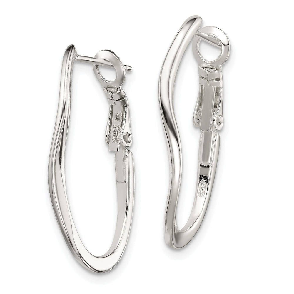 Sterling Silver Clip Back Earrings