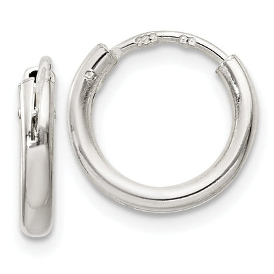 Sterling Silver Hollow Hoop Hinged Earrings at $ 4.58 only from Jewelryshopping.com