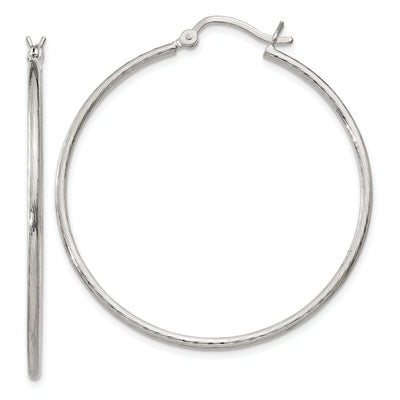 Sterling Silver 40MM Hoop Earrings at $ 28.52 only from Jewelryshopping.com