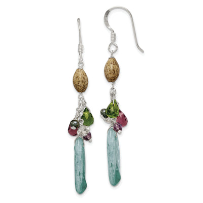 Citrine Amethyst Peridot Kyanite Jasper Earring at $ 35.93 only from Jewelryshopping.com