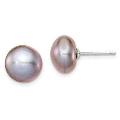 Silver Grey Fresh Water Cultured Pearl Earrings at $ 17.81 only from Jewelryshopping.com