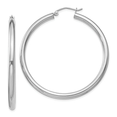 Silver Hollow Round Hoop Hinged Earrings at $ 44.9 only from Jewelryshopping.com