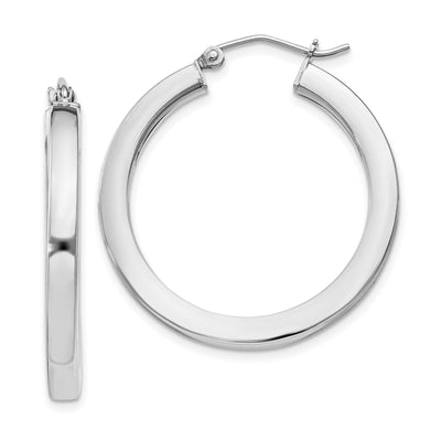 Sterling Silver Hoop 3.25MM Earrings