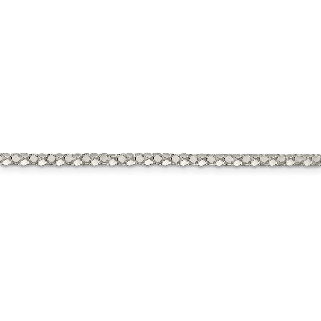 Sterling Silver Polished 2.50-mm Popcorn Chain