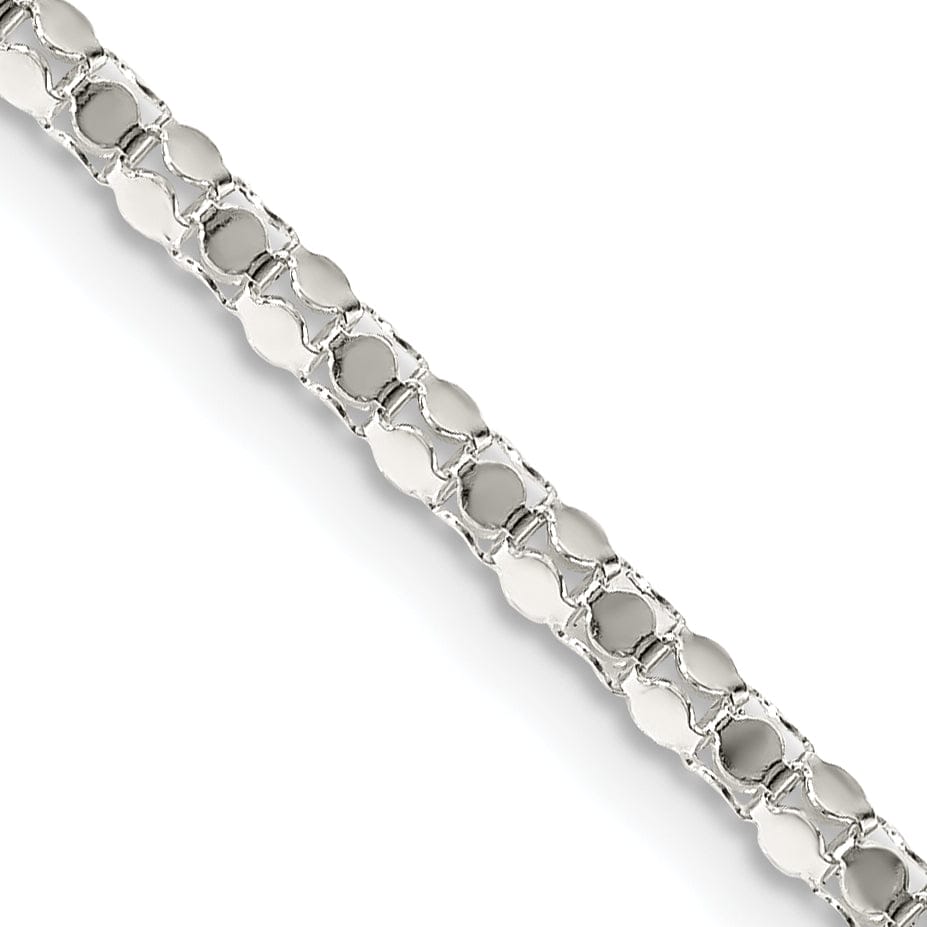 Sterling Silver Polished 2.50-mm Popcorn Chain