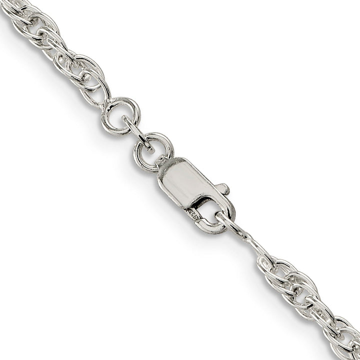Silver Polished 2.75-mm Loose Rope Chain