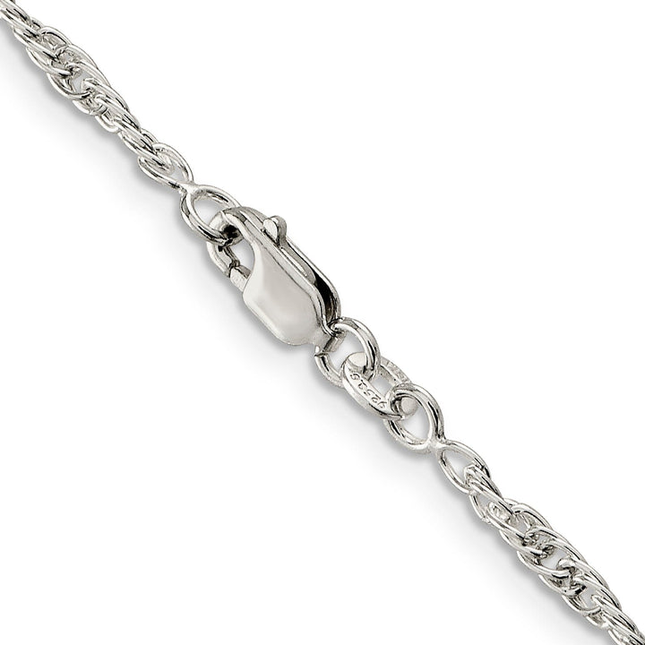 Silver Polished 2.45-mm Loose Rope Chain