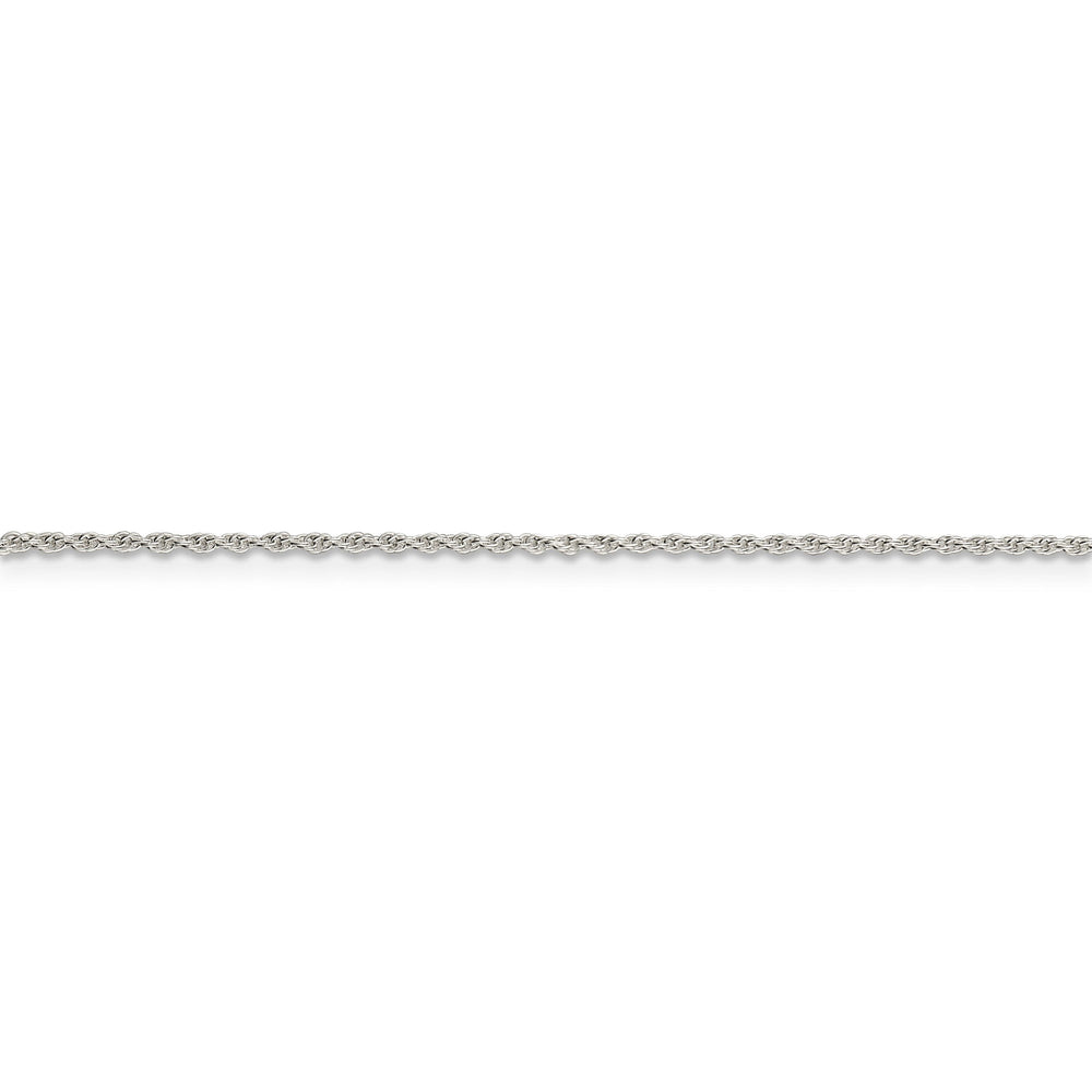 Silver Polished 1.30-mm Loose Rope Chain