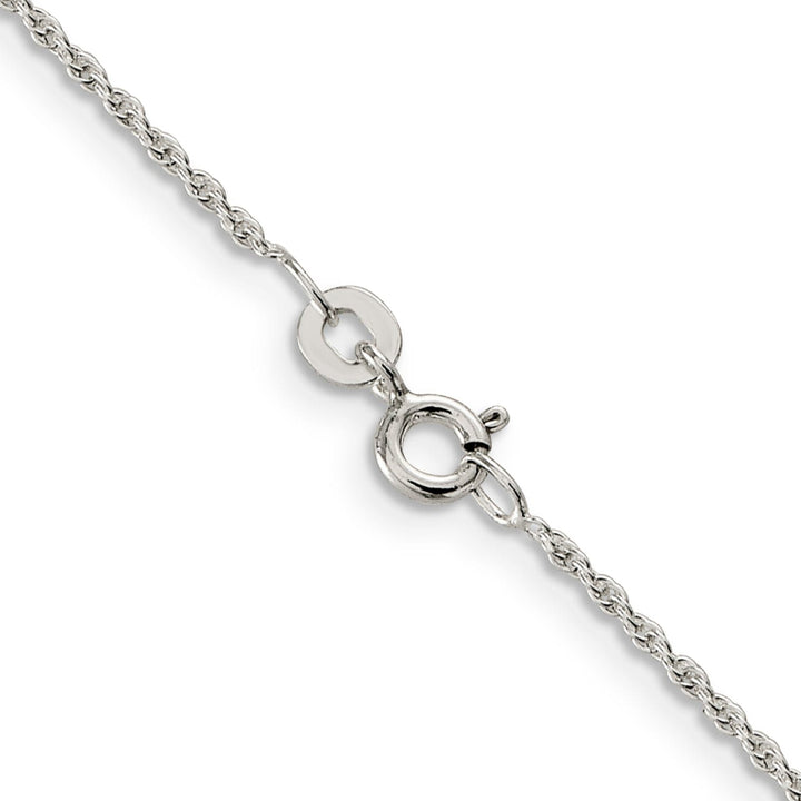 Silver Polished 1.30-mm Loose Rope Chain