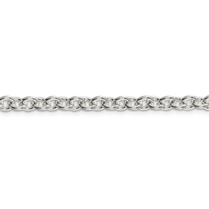 Sterling Silver Polished 6.10-mm Cable Chain