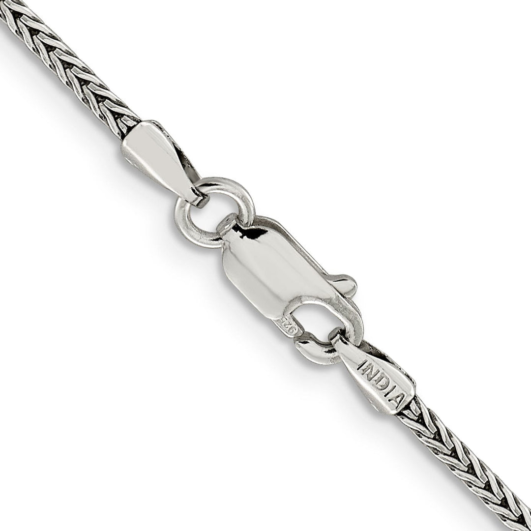 Silver D.C 2.00-mm Solid Round Franco Chain