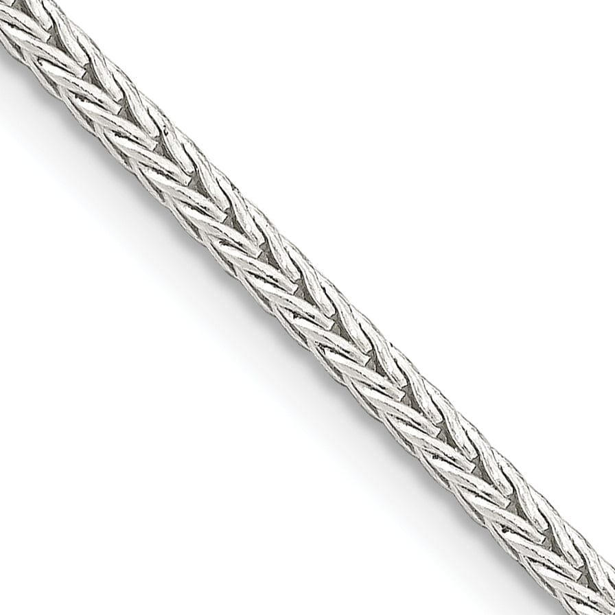 Silver D.C 2.00-mm Solid Round Franco Chain
