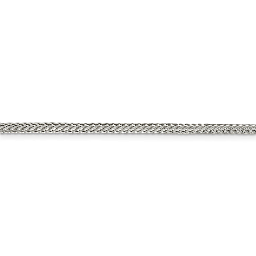 Silver D.C 2.50-mm Solid Round Franco Chain