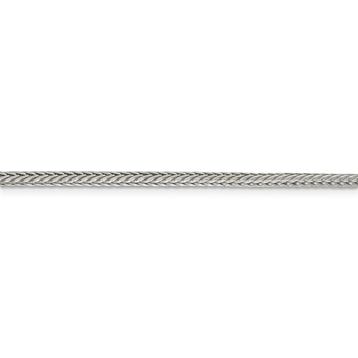 Silver D.C 2.50-mm Solid Round Franco Chain