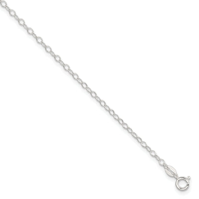 Sterling Silver Fancy Anklet at $ 8.93 only from Jewelryshopping.com