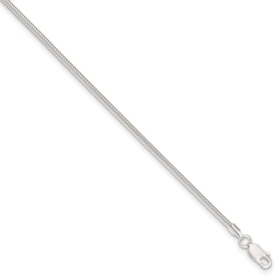 Sterling Silver Snake Anklet at $ 26.29 only from Jewelryshopping.com