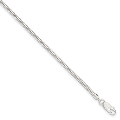 Sterling Silver Snake Anklet at $ 32.45 only from Jewelryshopping.com