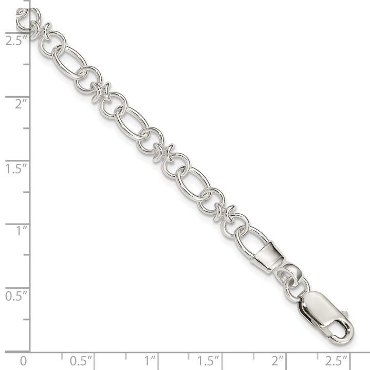 Sterling Silver Link Bracelet