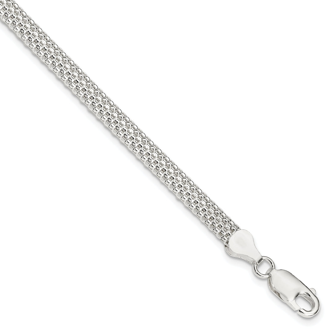 Sterling Silver 5MM Mesh Bracelet