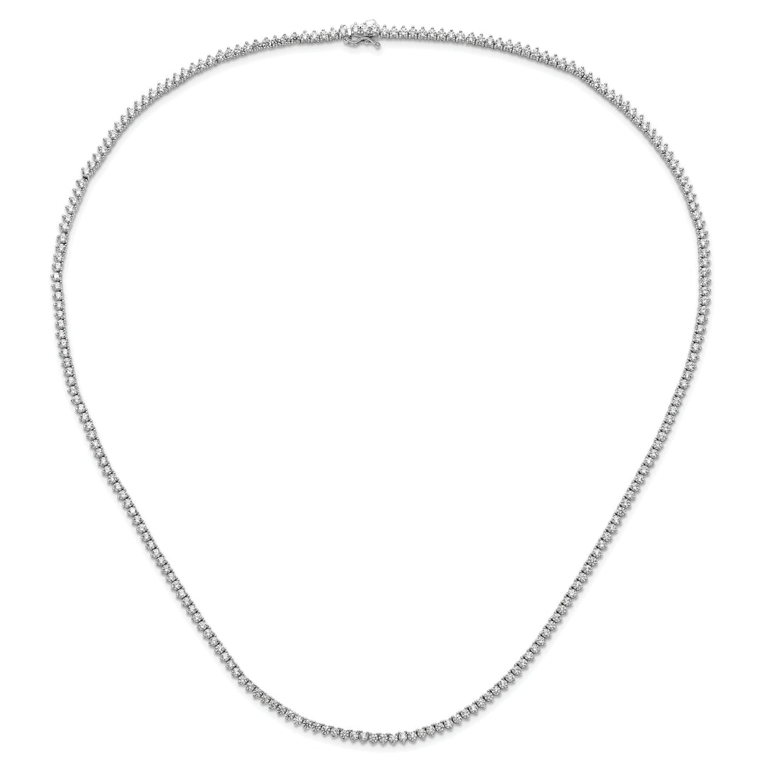 Sterling Silver CZ 24 inch Necklace