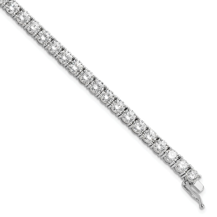 Sterling Silver CZ 7 inch Bracelet