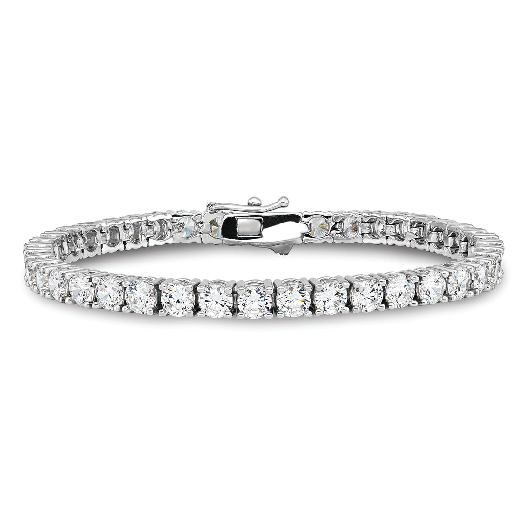 Sterling Silver CZ 7 inch Bracelet