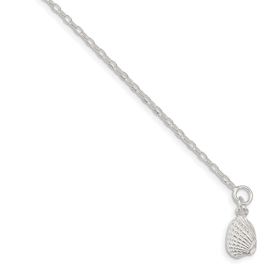 Sterling Silver Shell Anklet at $ 27.28 only from Jewelryshopping.com