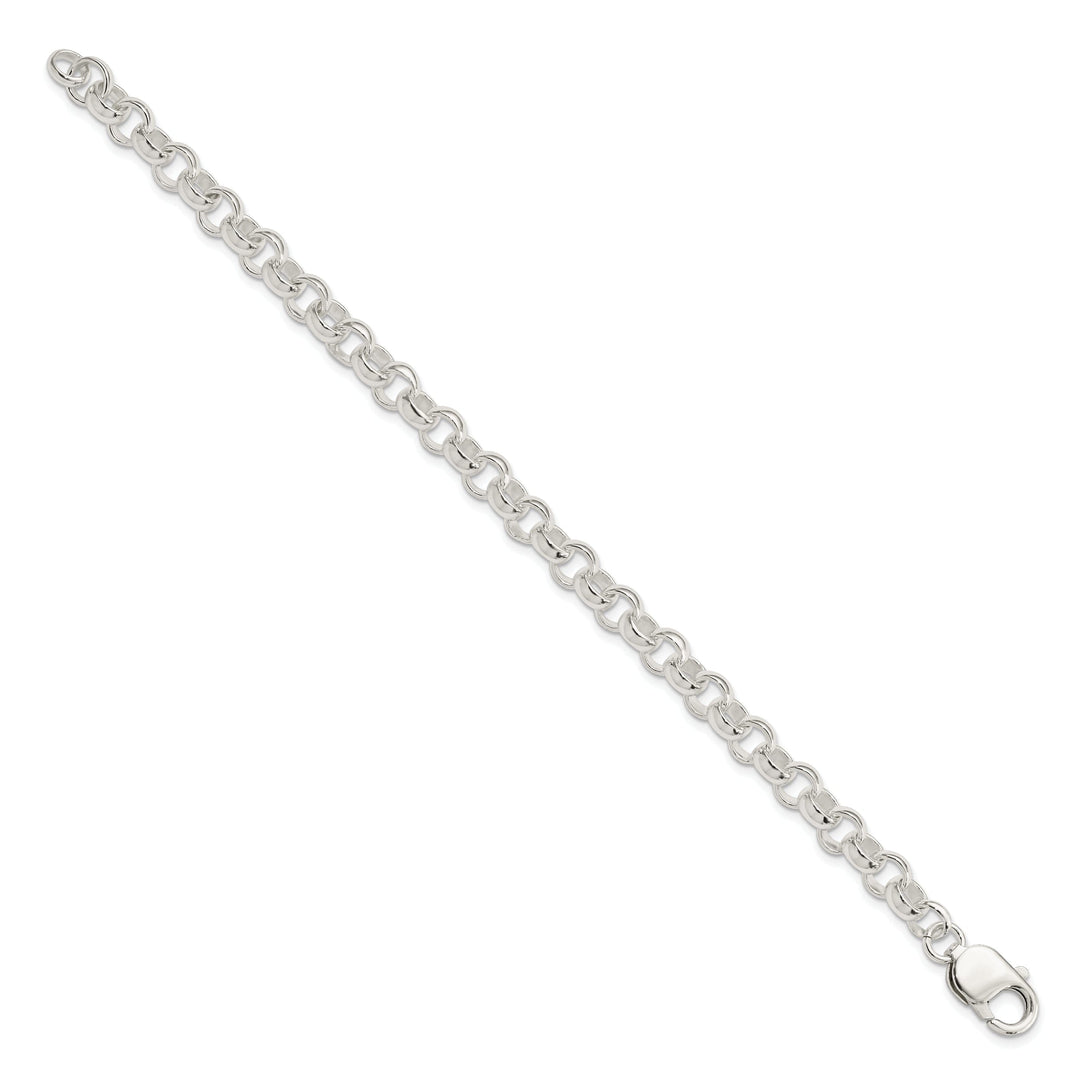 Sterling Silver Fancy Link Bracelet