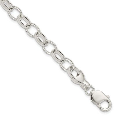 Sterling Silver Fancy Link Bracelet at $ 105.52 only from Jewelryshopping.com